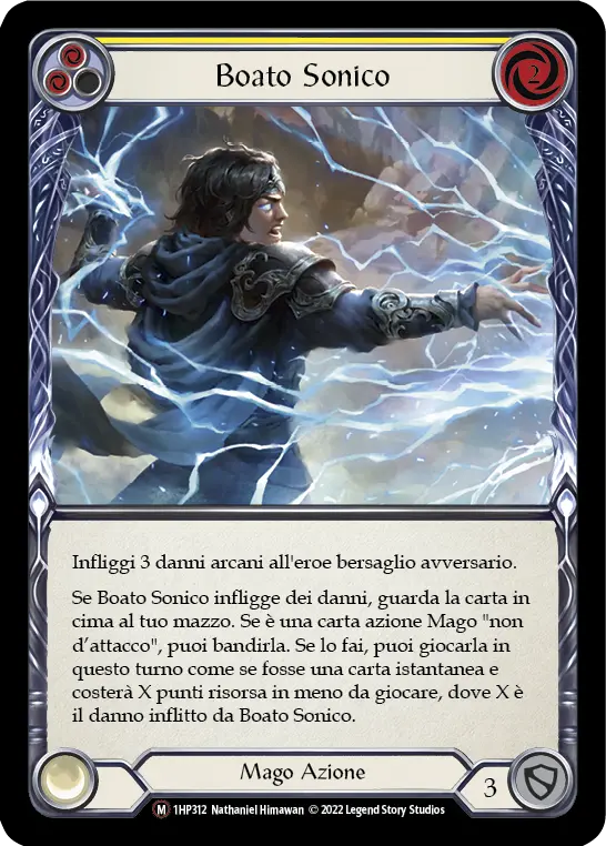Card: Sonic Boom (yel)