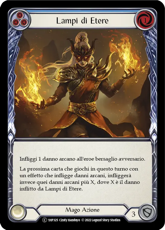 Card: Aether Flare (blu)