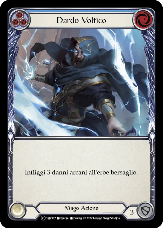 Card: Voltic Bolt (blu)