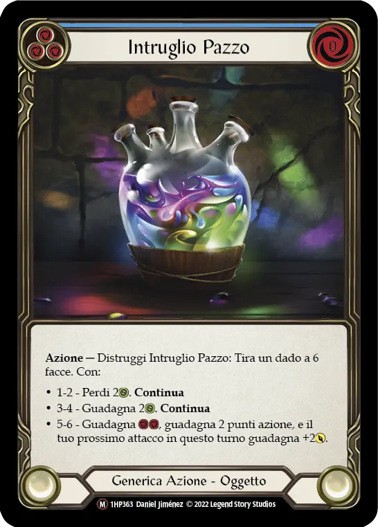 Card: Crazy Brew (blu)