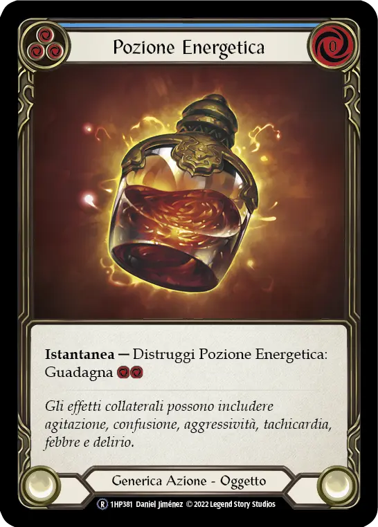 Card: Energy Potion (blu)