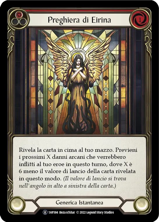 Card: Eirina's Prayer (red)