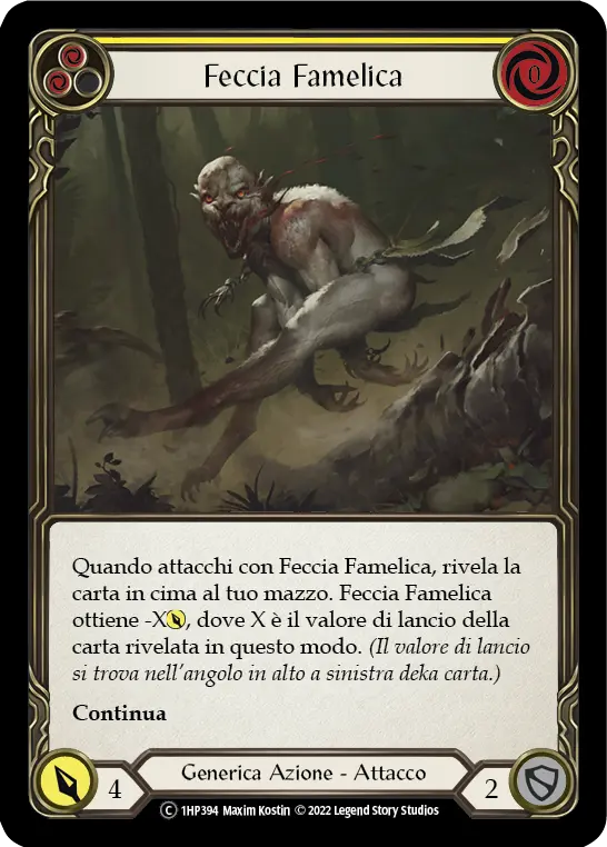 Card: Ravenous Rabble (yel)