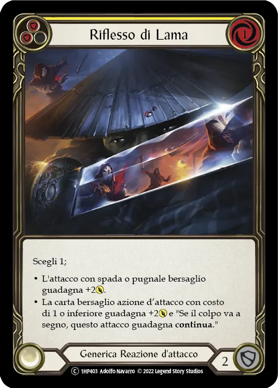 Card: Razor Reflex (yel)