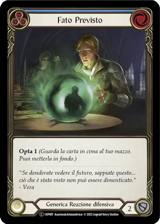 Card: Fate Foreseen (blu)