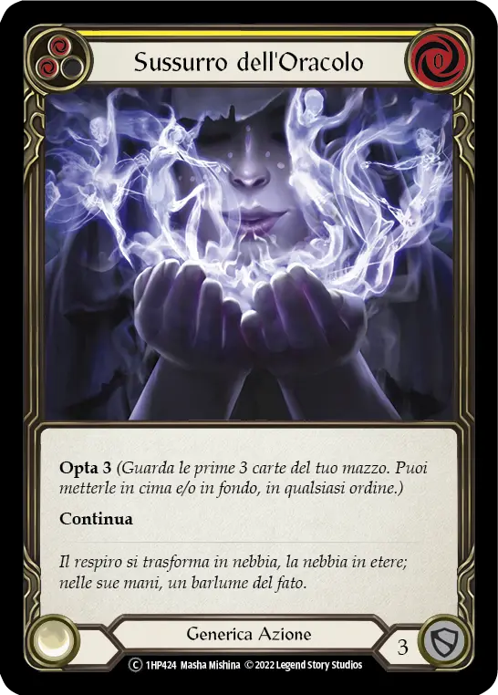 Card: Whisper of the Oracle (yel)