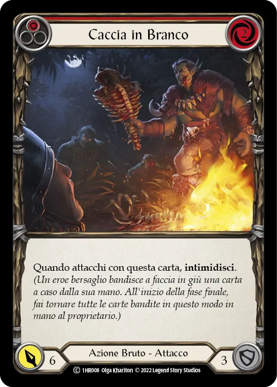 Card: Pack Hunt (red)