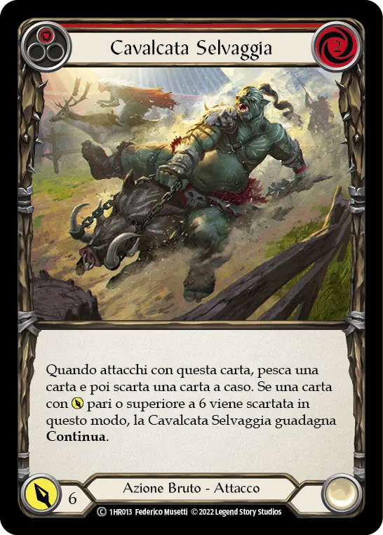 Card: Wild Ride (red)