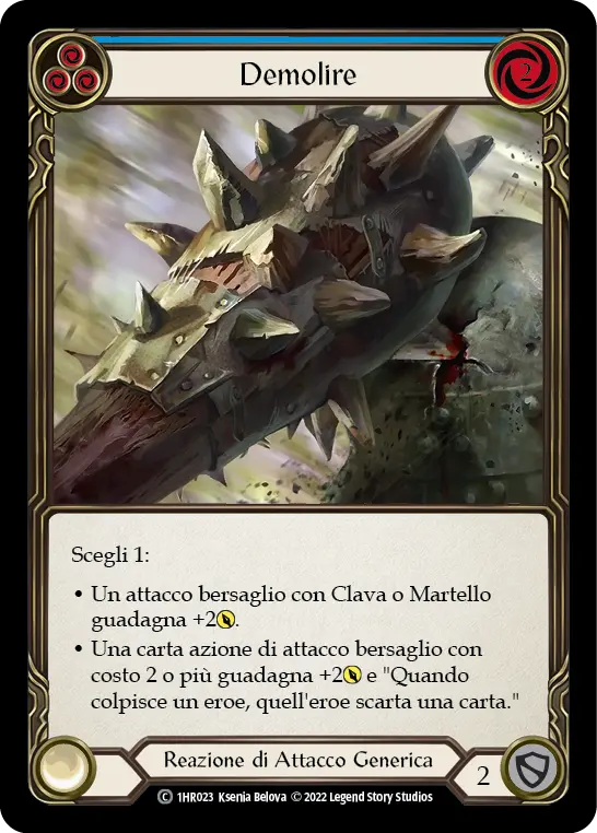 Card: Pummel (blu)