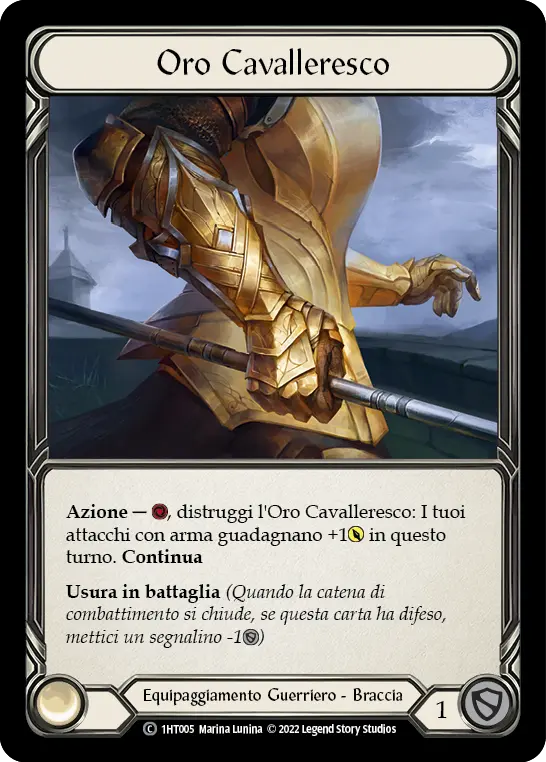 Card: Gallantry Gold