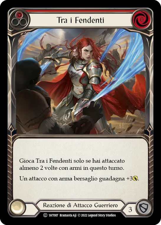Card: In the Swing (red)