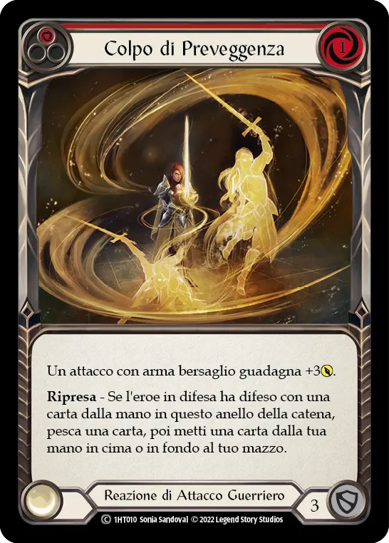 Card: Stroke of Foresight (red)