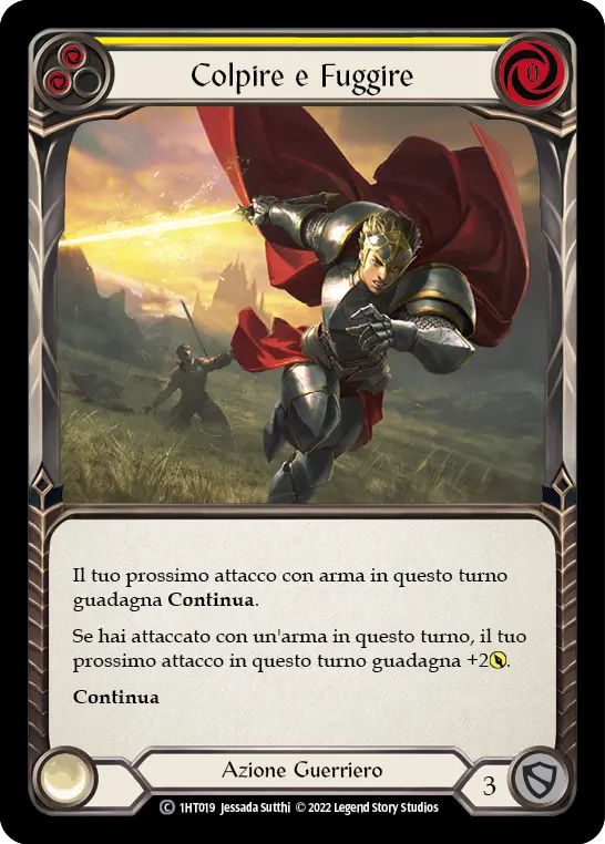 Card: Hit and Run (yel)