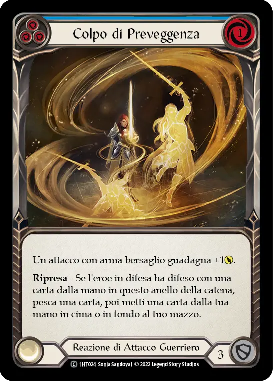 Card: Stroke of Foresight (blu)