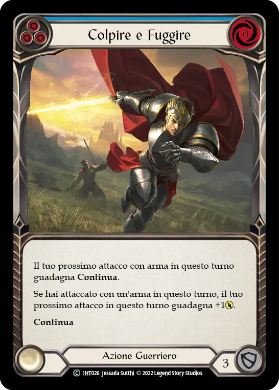 Card: Hit and Run (blu)