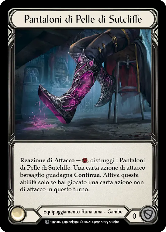 Card: Sutcliffe's Suede Hides