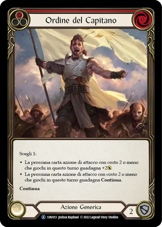 Card: Captain's Call (red)