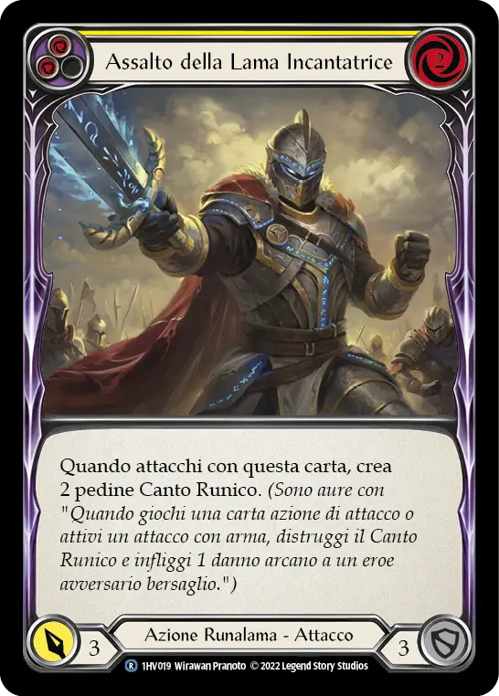 Card: Spellblade Assault (yel)