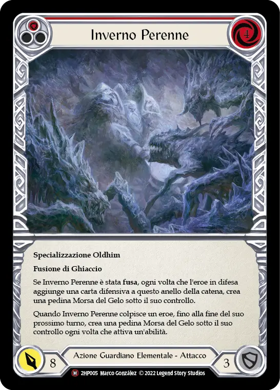 Card: Endless Winter (red)