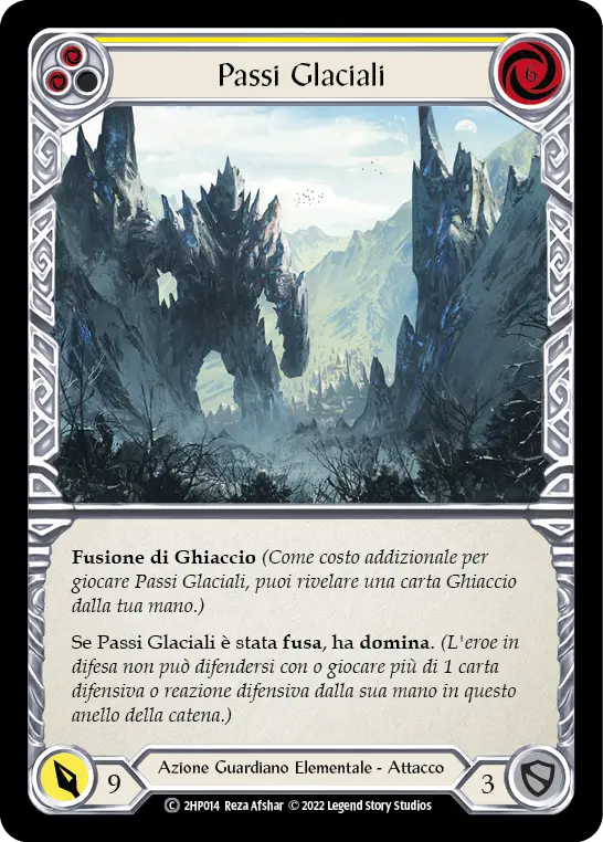 Card: Glacial Footsteps (yel)