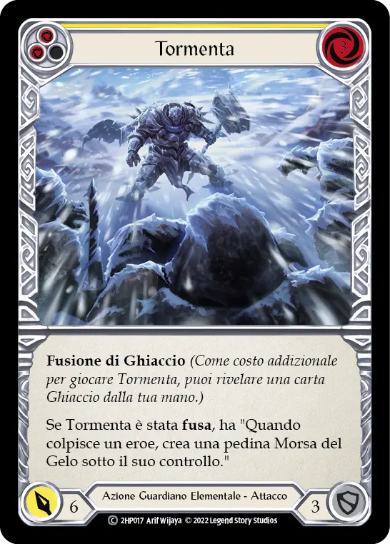 Card: Snow Under (yel)