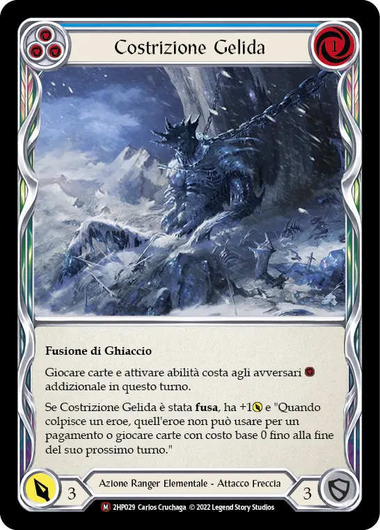 Card: Frost Lock (blu)