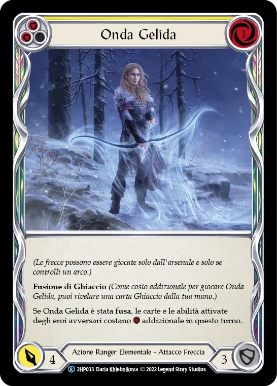 Card: Cold Wave (yel)