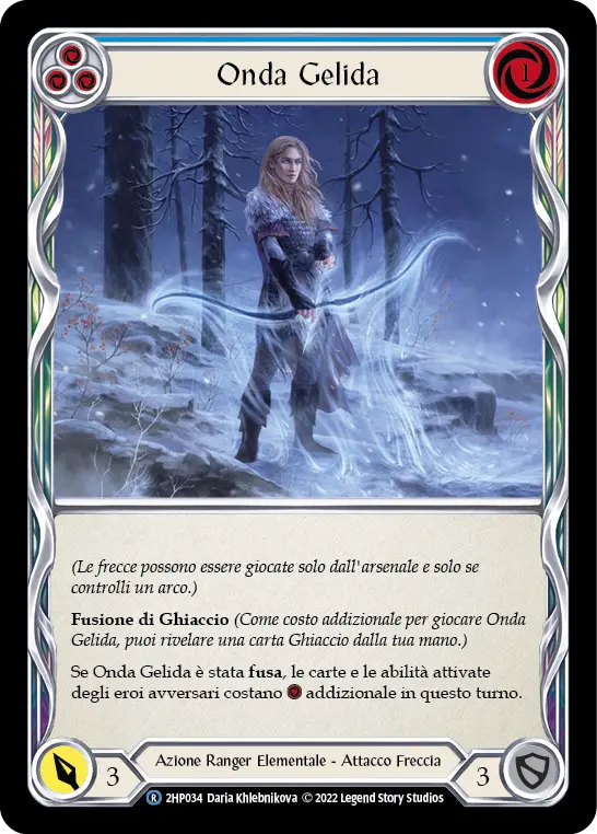 Card: Cold Wave (blu)