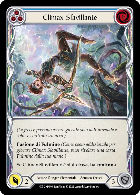 Card: Dazzling Crescendo (blu)