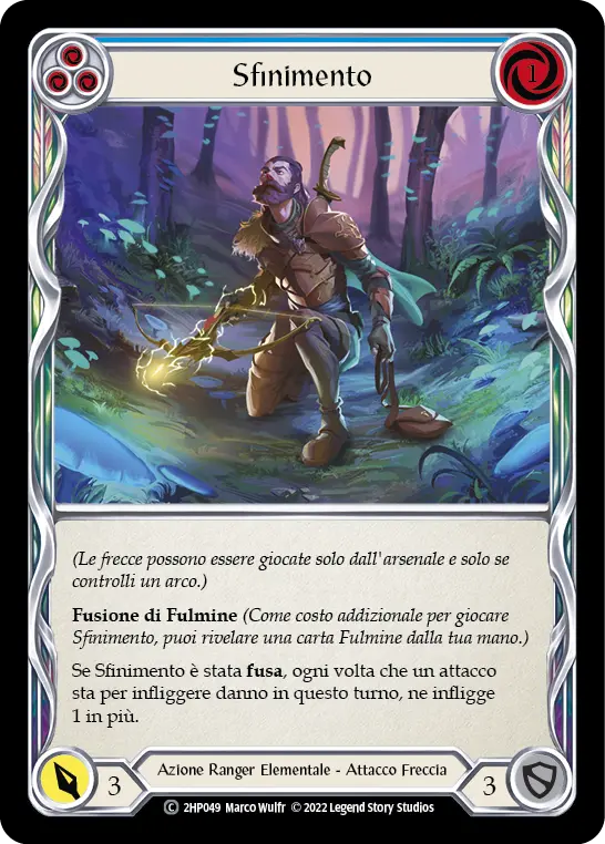 Card: Frazzle (blu)