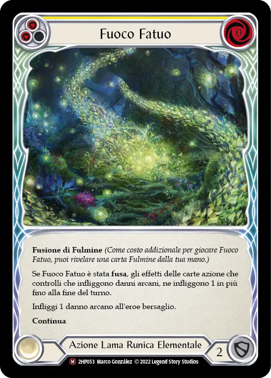 Card: Flicker Wisp (yel)