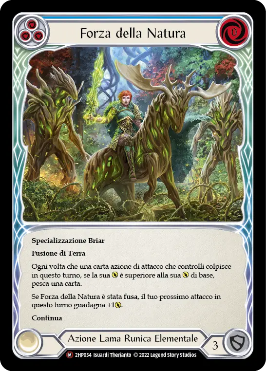 Card: Force of Nature (blu)