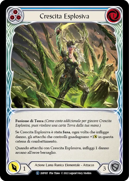 Card: Explosive Growth (blu)