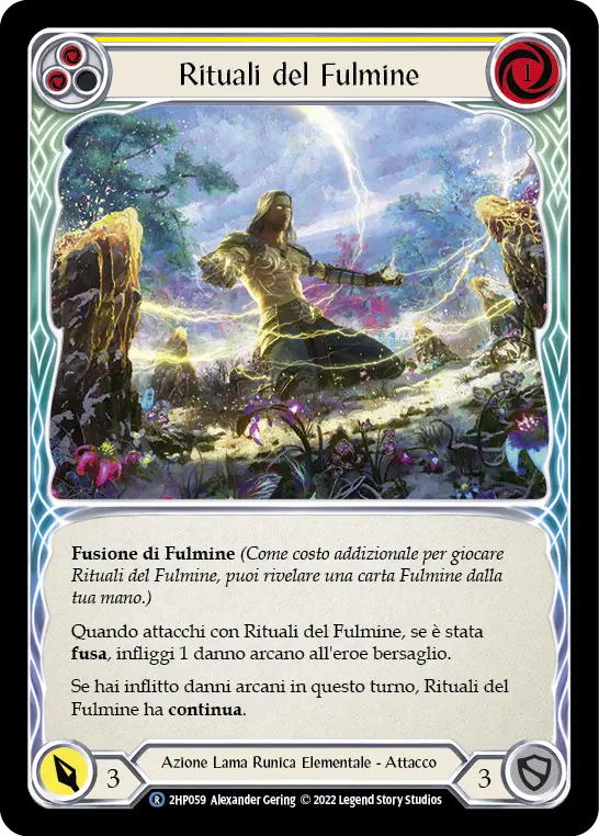 Card: Rites of Lightning (yel)