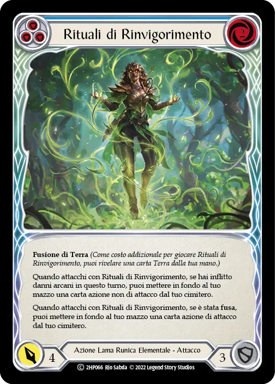 Card: Rites of Replenishment (blu)