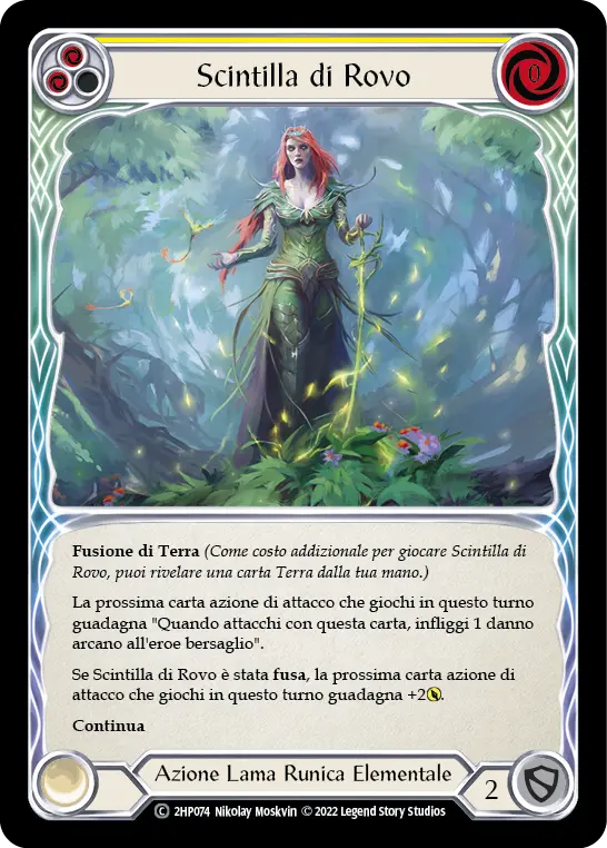 Card: Bramble Spark (yel)