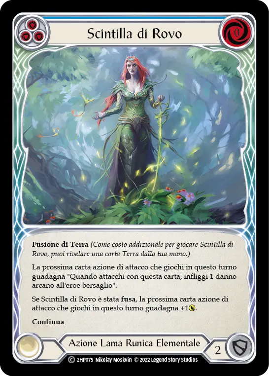 Card: Bramble Spark (blu)