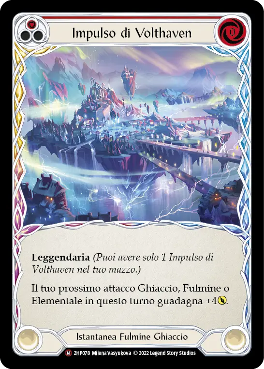 Card: Pulse of Volthaven (red)