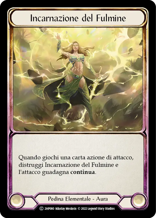 Card: Embodiment of Lightning