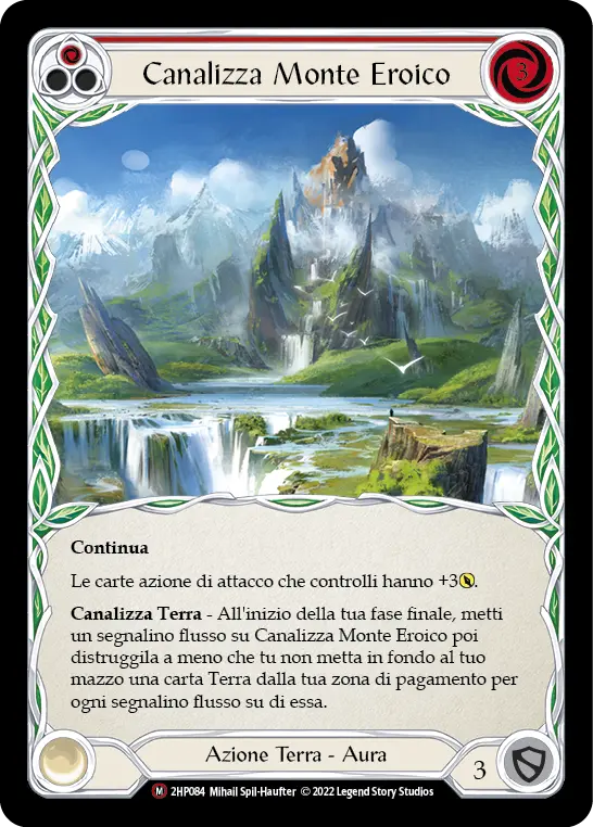 Card: Channel Mount Heroic (red)