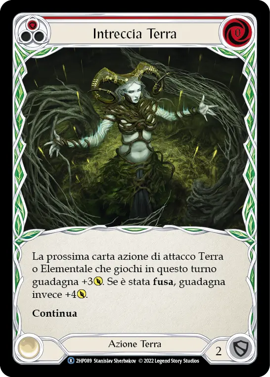 Card: Weave Earth (red)