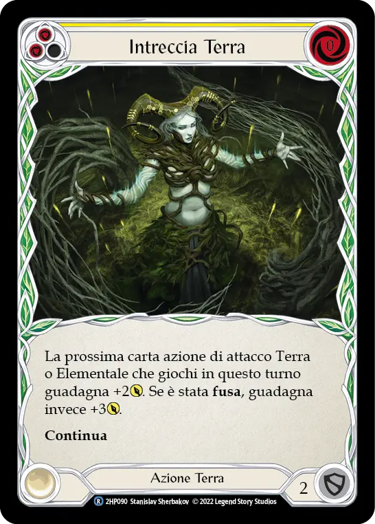Card: Weave Earth (yel)