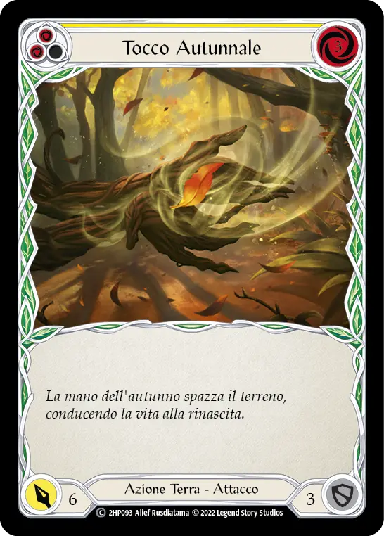 Card: Autumn's Touch (yel)