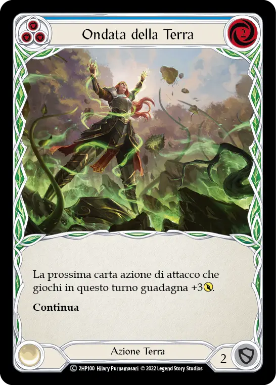 Card: Earthlore Surge (blu)