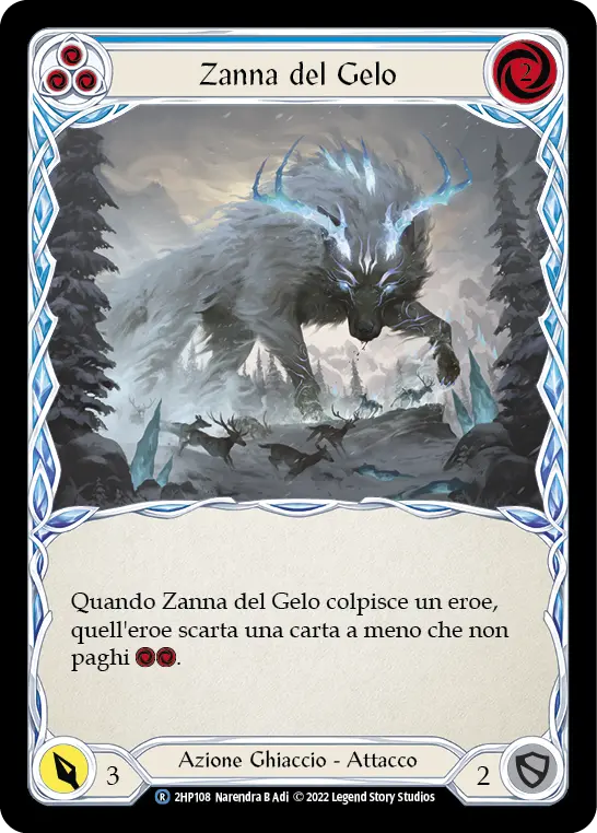 Card: Frost Fang (blu)