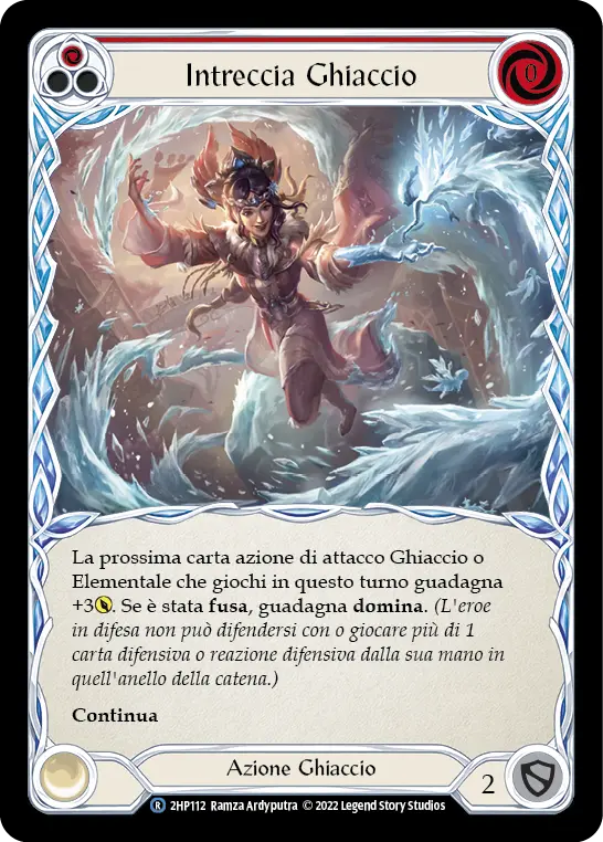 Card: Weave Ice (red)