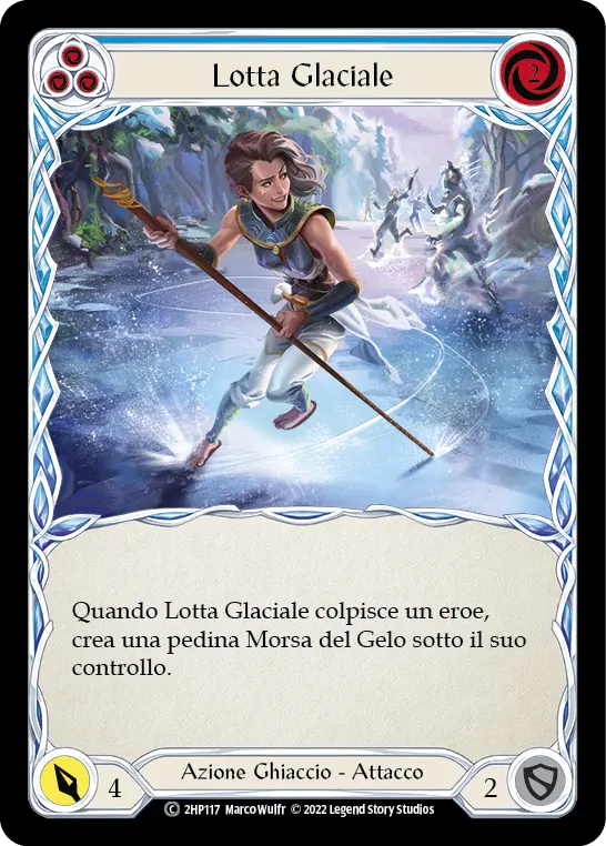 Card: Icy Encounter (blu)