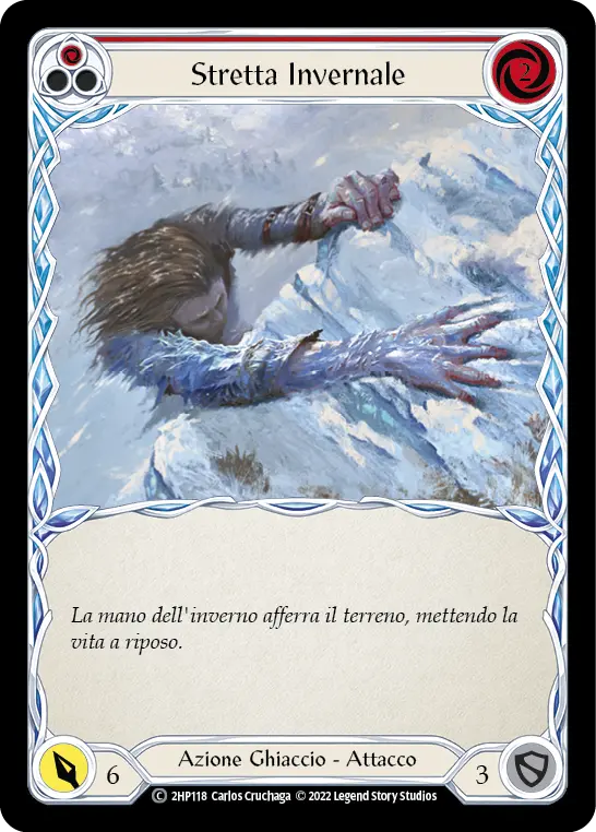 Card: Winter's Grasp (red)