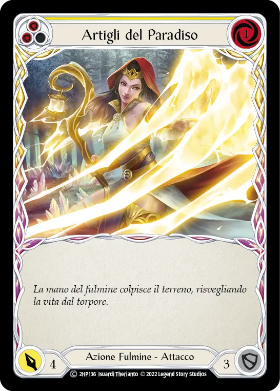 Card: Heaven's Claws (yel)