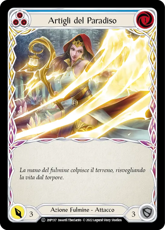 Card: Heaven's Claws (blu)